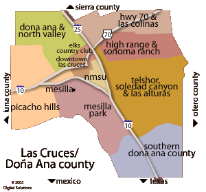 Dona Ana County Nm Genweb Project Maps.